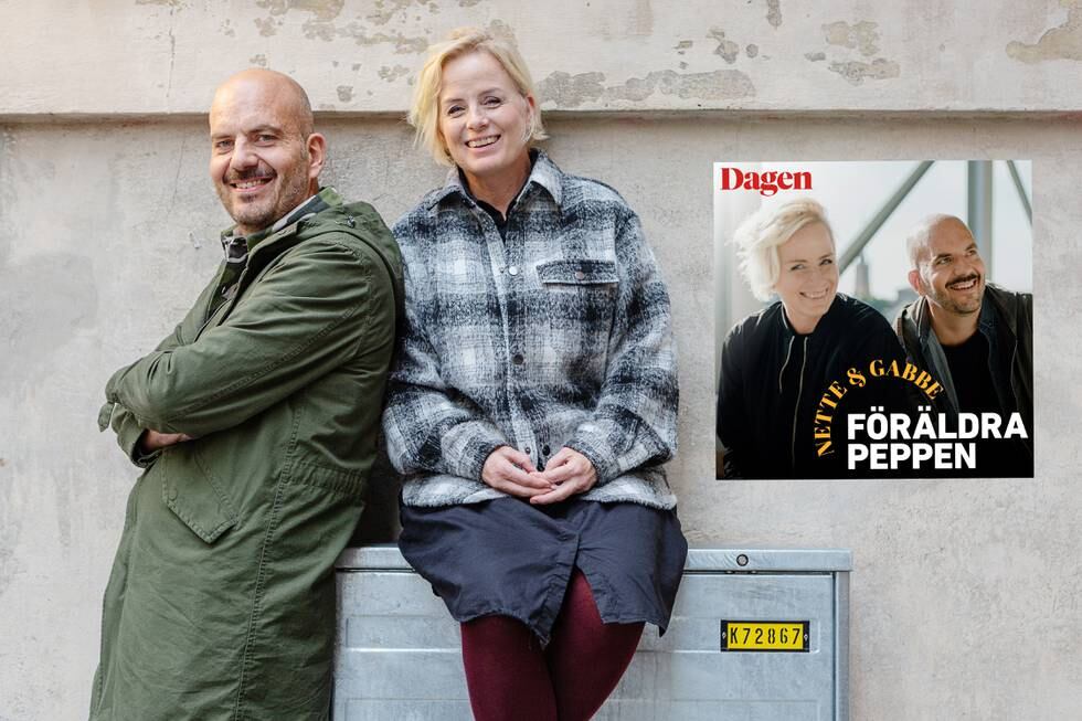 Paret Jeanette och Gabriel Ingemarsson gör podcasten "Föräldrapeppen"
