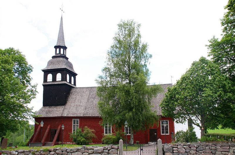 Vireda kyrka. Kjell Olof tycker att kyrkan med målningar från 1400-talet ska vara med på listan.