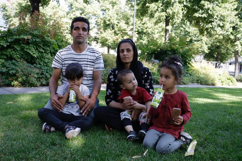Familjen Rezai vädjar om att få stanna i Sverige.