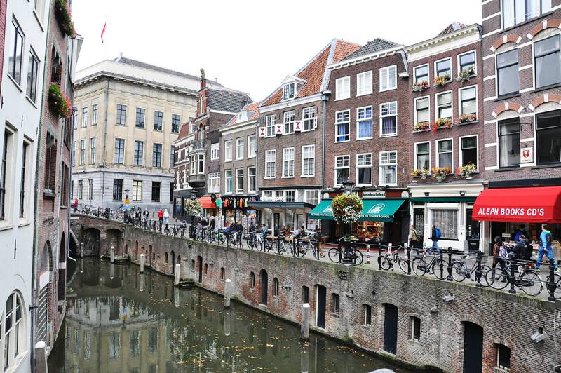 Det livsbejakande Nederländerna har gått till dödsbejakande. Bild från staden Utrecht.