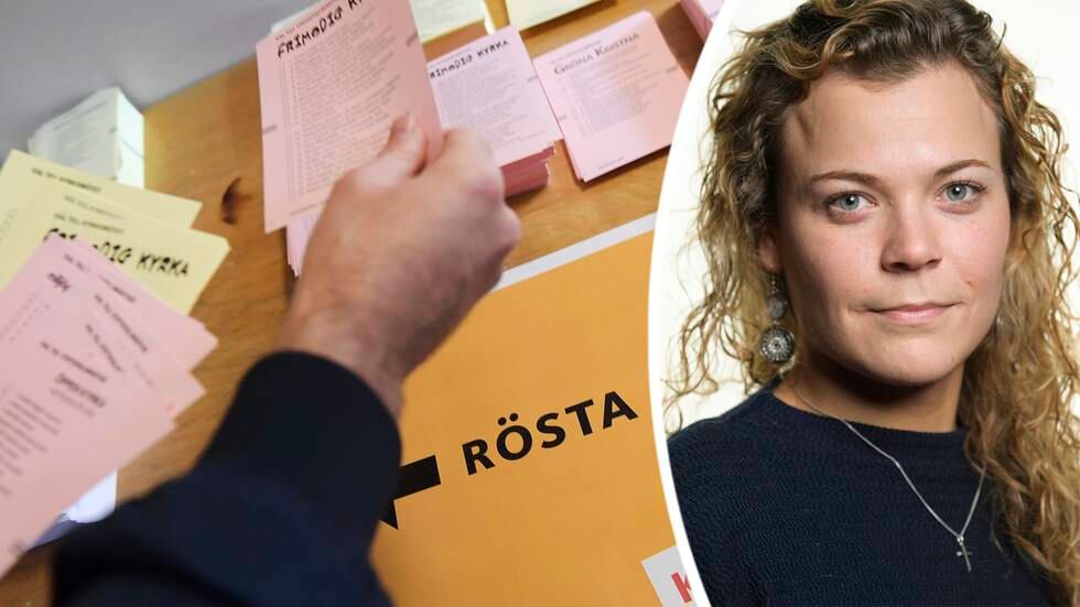 Amanda Carlshamre, ordförande i Partipolitiskt obundna i Svenska kyrkan (Posk).