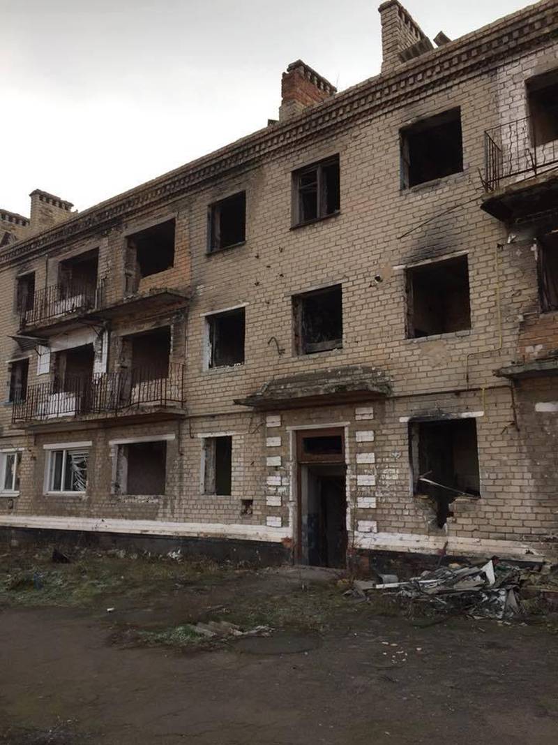 En vanlig syn numera i östra Ukraina.